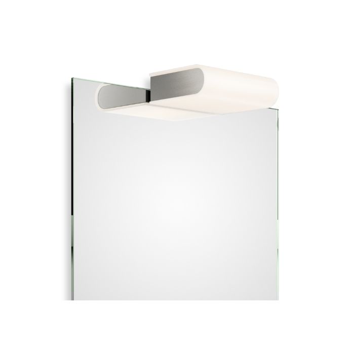 Decor Walther 0419434 BOOK 1-15 LED spiegellamp dimbaar 15x11,5cm geborsteld nikkel
