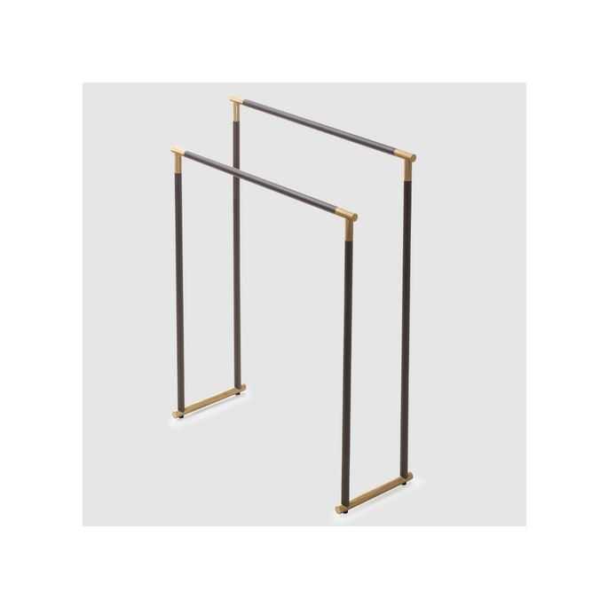 Decor Walther Club 0509341 CLUB HT handdoekstandaard mat goud en donker brons