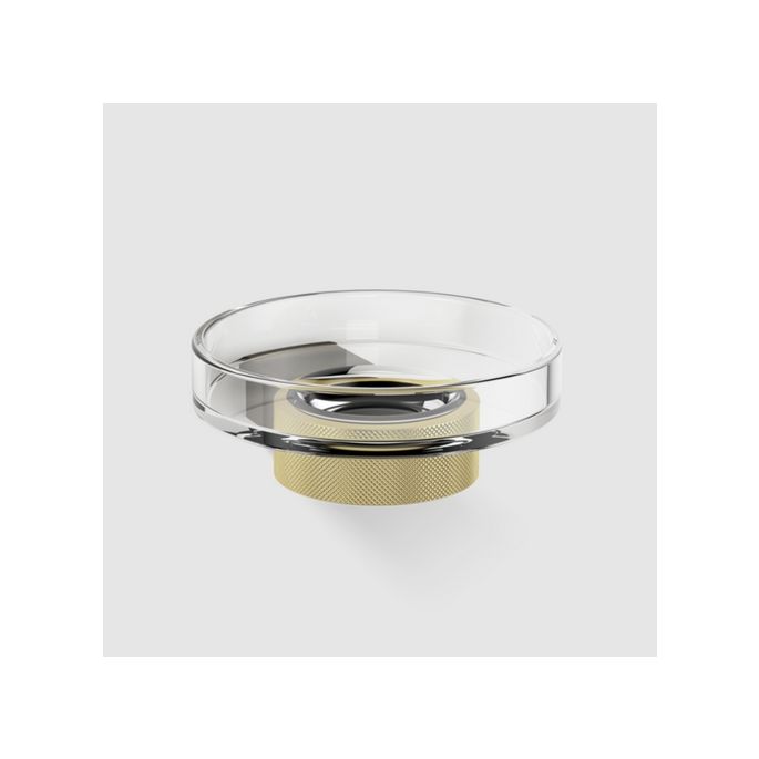 Decor Walther Club 0857741 CLUB WSS zeephouder crystal glas mat goud en donker brons