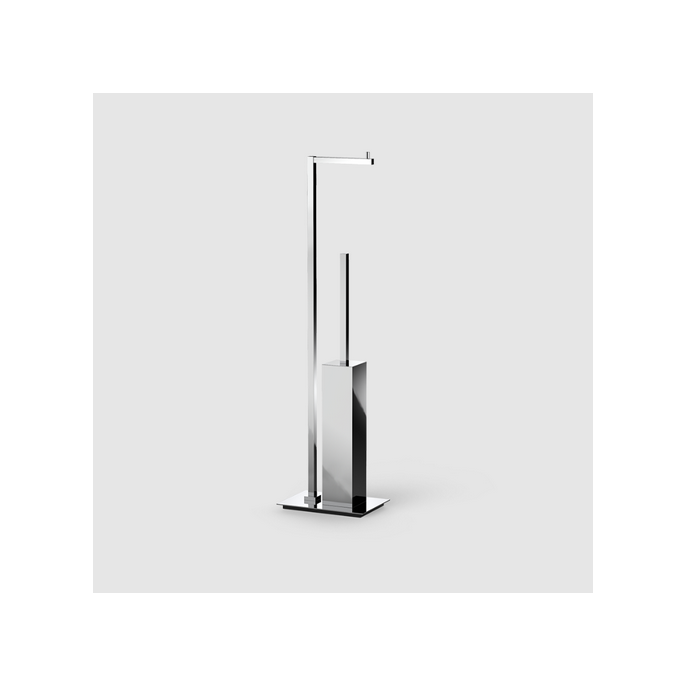 Decor Walther Corner 0860500 CO SBK toiletborstelhouder/ toiletrolhouder standaard chroom