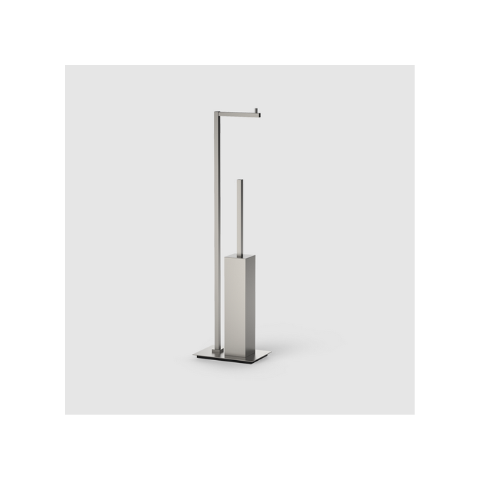 Decor Walther Corner 0860534 CO SBK toiletborstelhouder/ toiletrolhouder standaard geborsteld nikkel
