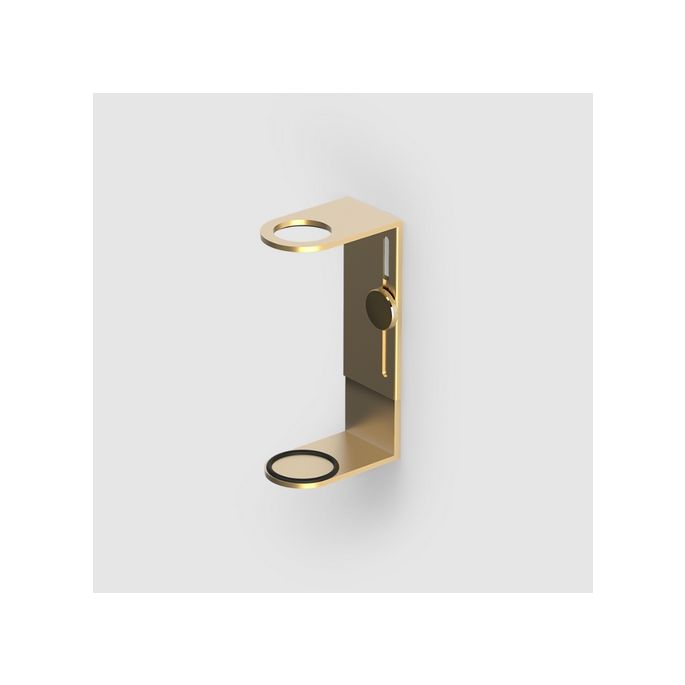 Decor Walther Porter 0859882 PORTER wandhouder voor zeepdispensers mat goud
