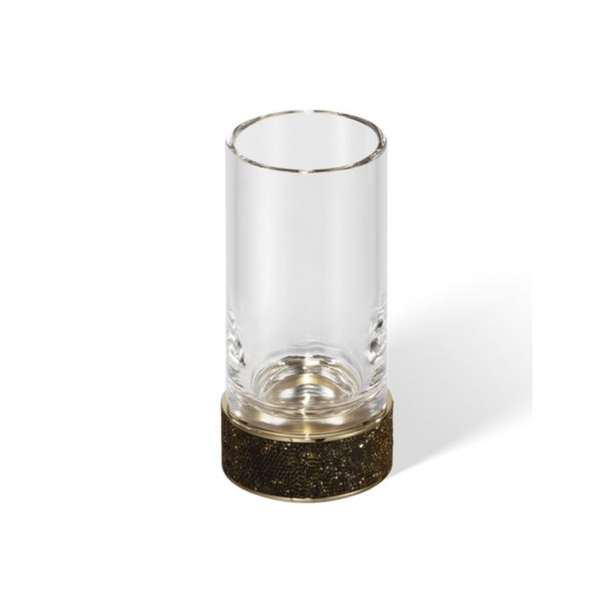 Decor Walther Rocks 0933941 ROCKS SMG glashouder donker brons en mat goud/ helder glas