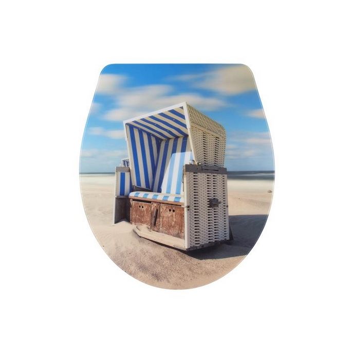 Diaqua Nancy 31171356 toiletzitting met deksel shiny motief Beach chair