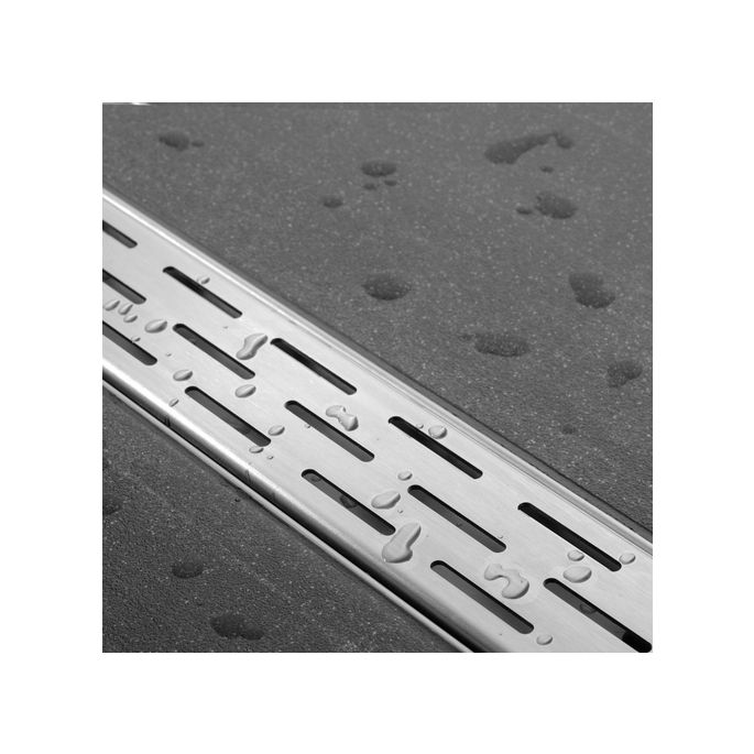 Easy Drain Compact 50 Flens EDCOMPR100050 douchegoot met RVS flens 100cm zijuitloop
