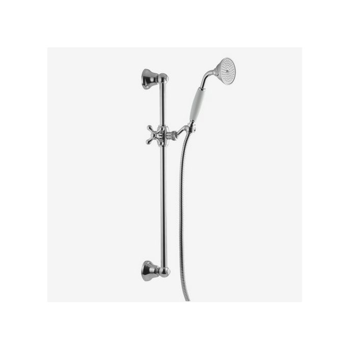 Fima Carlo Frattini F20443CR glijstangset met handdouche chroom