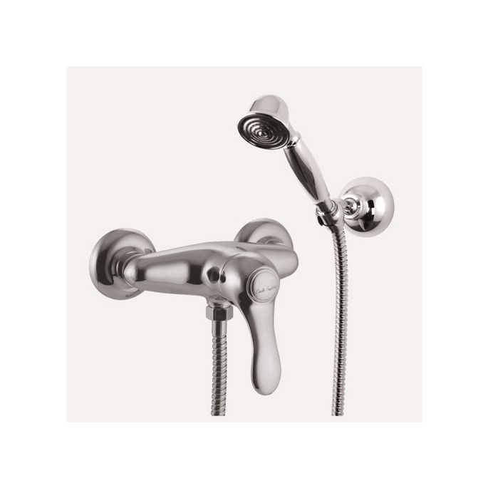 Fima Carlo Frattini Lamp F3305BR opbouw douchekraan 1-greeps met garnituur brons