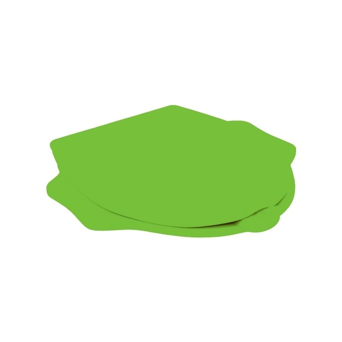 Geberit 300 Kids S8H51110450G turtle design toiletzitting (kinderzitting) met deksel groen