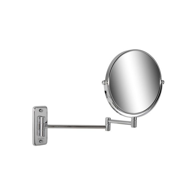 Geesa Mirror Cosmetic 1076 vergrootspiegel 1x en 5x chroom