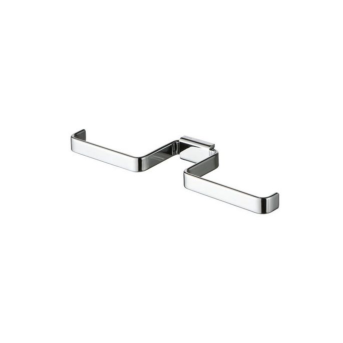 Geesa AIM 91841802 dubbele toiletrolhouder chroom