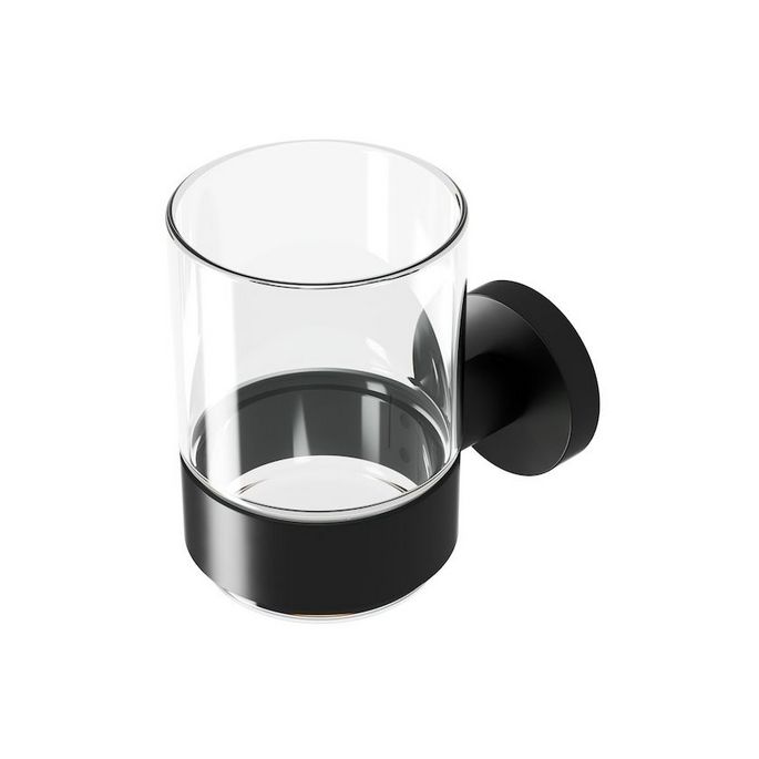 Geesa Nemox Black 91650206 glashouder mat zwart