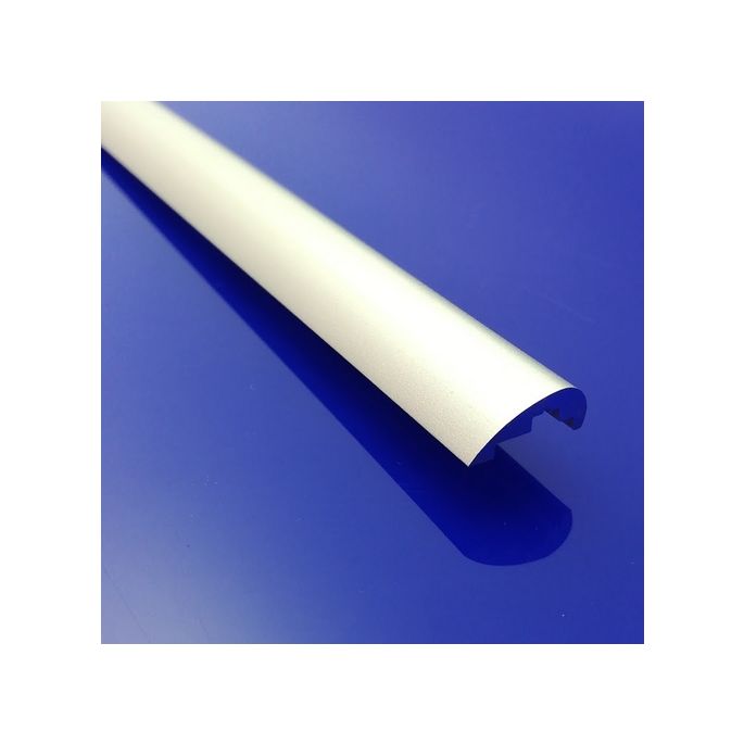 HSK E100050-01 waterdorpel, 100cm, alu mat zilver