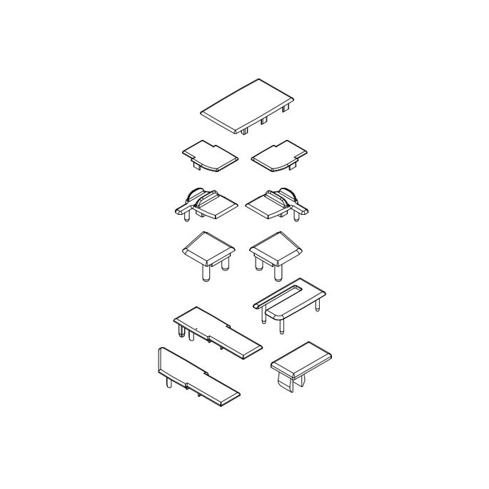 HSK E79205-2 afdekkapjes