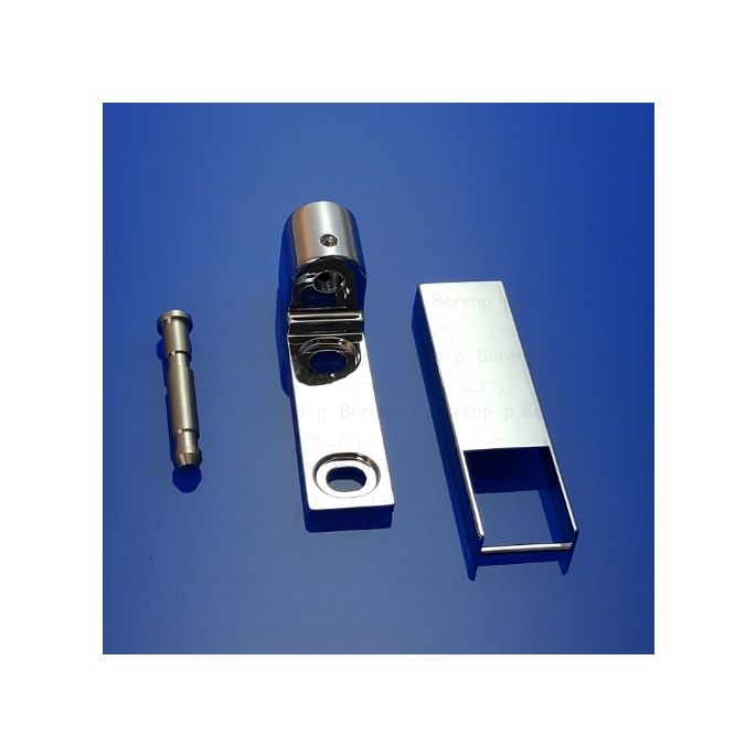 HSK Kienle E100310-O-41 scharnierdeel wandhouder boven, chroom