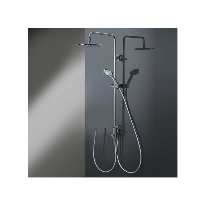 HSK RS 200 rond 1006000 showerset zonder kraan chroom