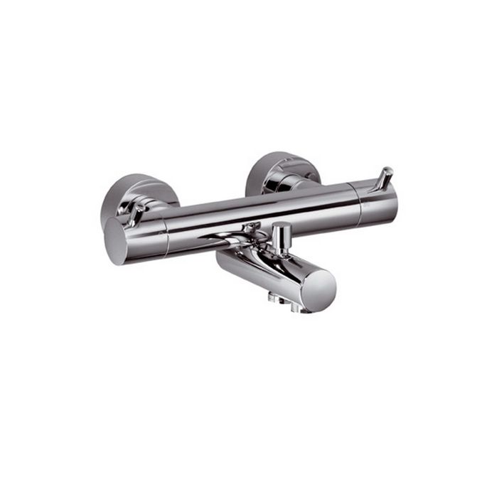 HSK Shower & Co! 1100008 opbouw badthermostaat rond chroom