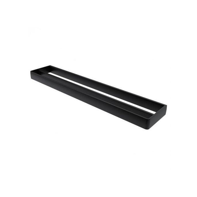Haceka Aline 1208656 dubbele handdoekhouder 60cm mat zwart