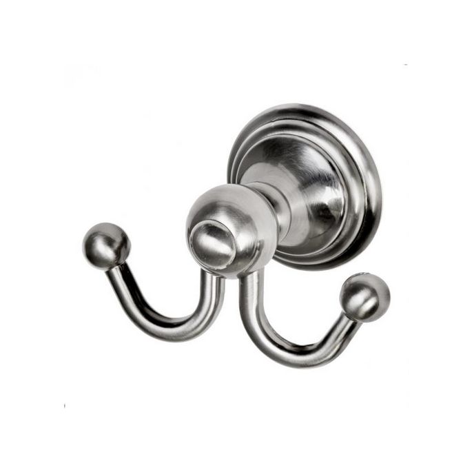Haceka Allure 1208434 dubbele haak RVS geborsteld