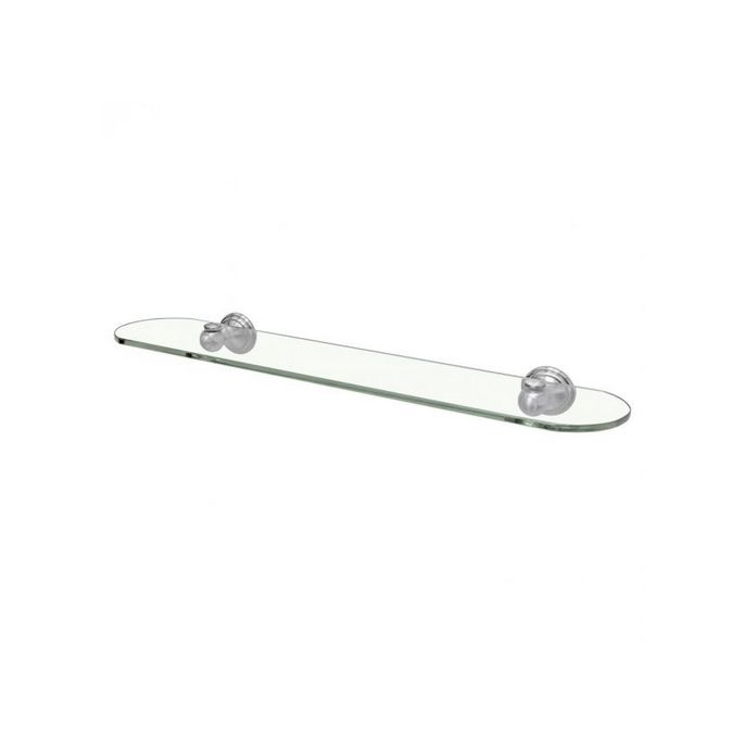 Haceka Allure 1208471 planchet 600mm helder glas/ RVS geborsteld
