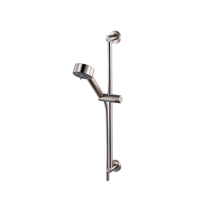 Haceka Kosmos Tec 1119617 douche glijstangset RVS geborsteld (OUTLET)