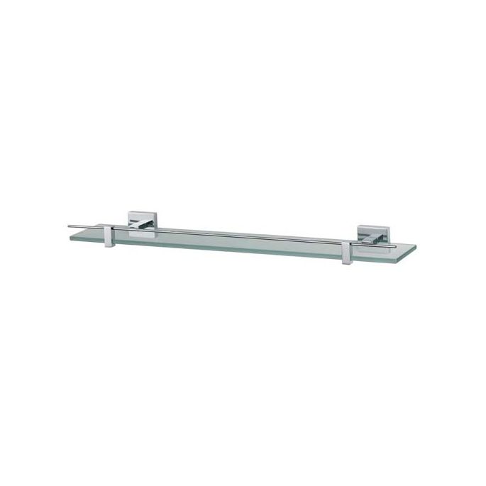 Haceka Mezzo chroom 1118345 planchet 600mm gesatineerd glas/chroom