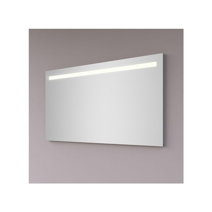 Hipp Design SPV 2050 spiegel 120x60cm met 1 horizontale LED baan en spiegelverwarming