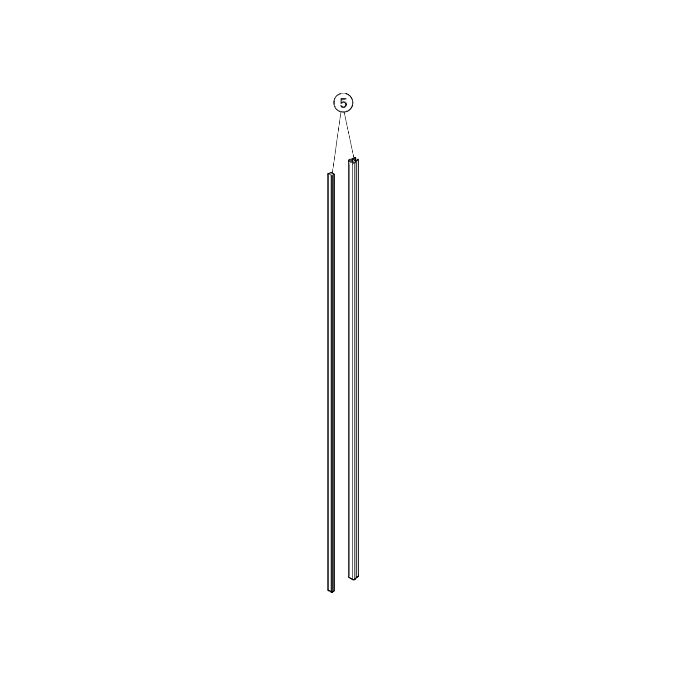 Huppe Classics 2, 027700 magneetstrippen, set