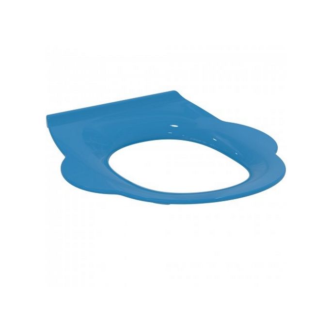 Ideal Standard Contour 21 Schools S454236 toiletzitting zonder deksel blauw