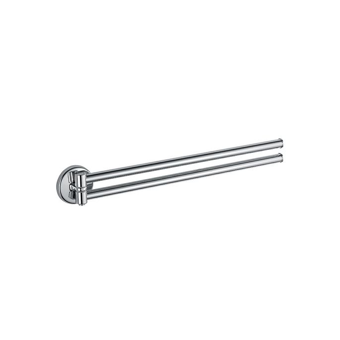 Inda Colorella A23150CR 2-lids handdoekhouder chroom