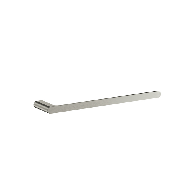 Brushed nickel hot sale towel bar
