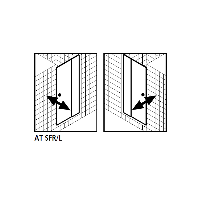 Kermi 2534049 spatwaterdichting 1 x 98,5cm - 6mm