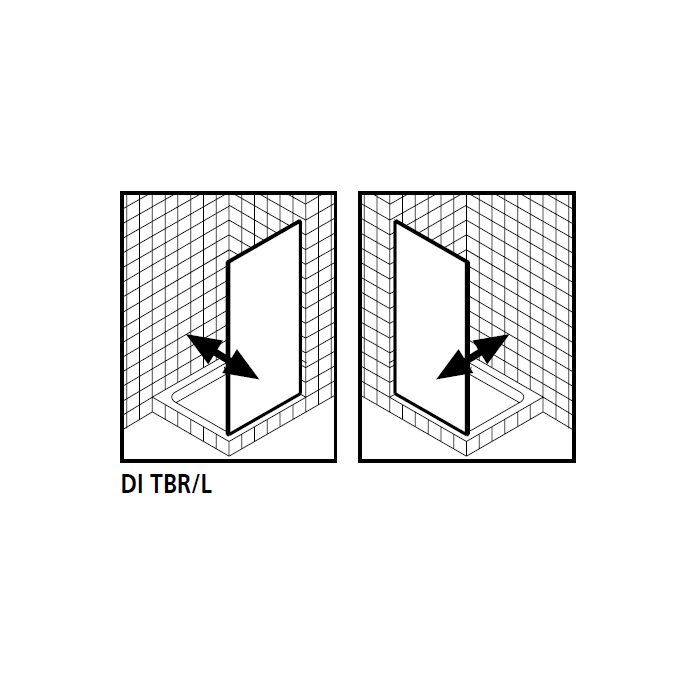 Kermi 2534117 spatwaterdichting 1 x 98,5cm - 6mm