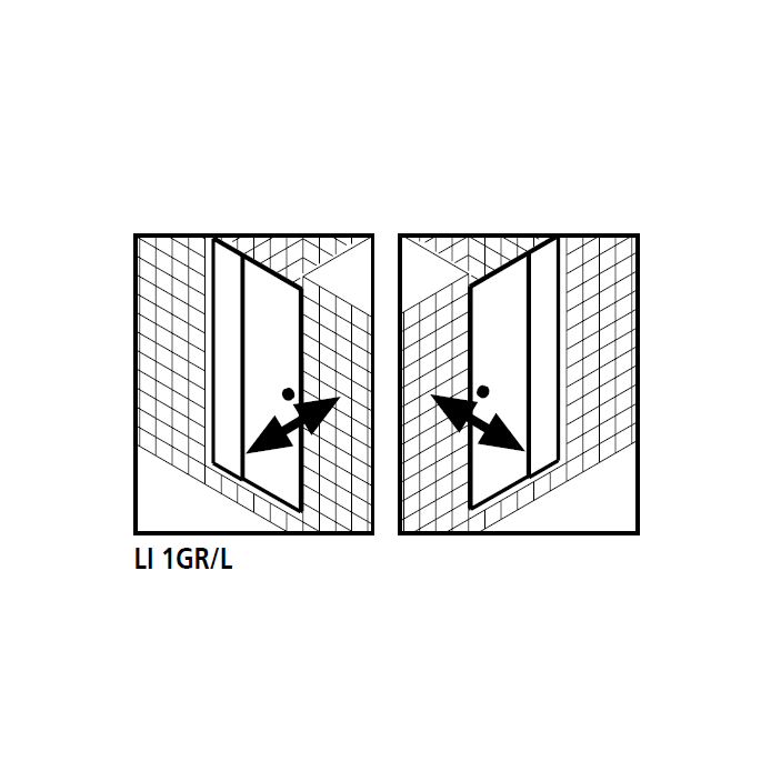 Kermi 2534773 spatwaterdichting 1 x 98,5cm - 5mm