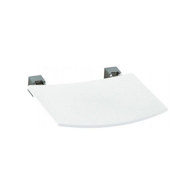 Keuco Collectie Plan 14980010051 klapzitting verchroomd/ wit (RAL 9010)