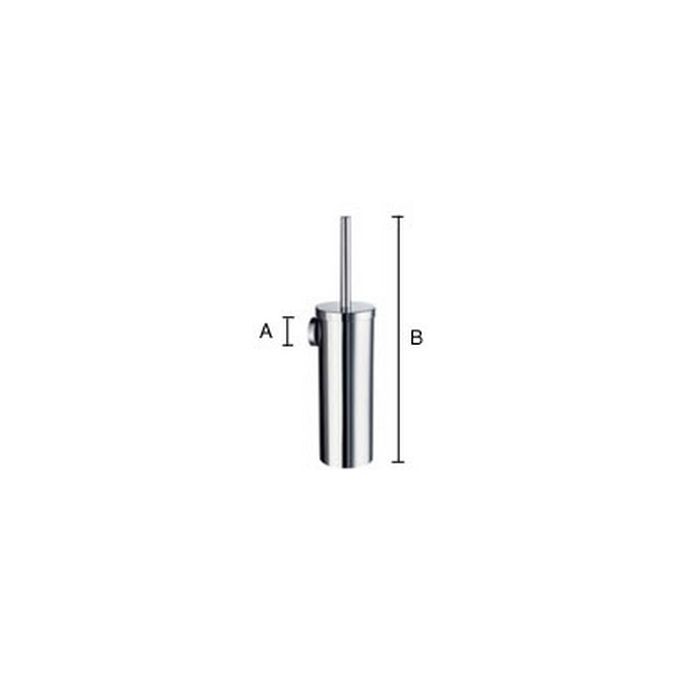 Smedbo Home HK332 toiletborstelgarnituur chroom