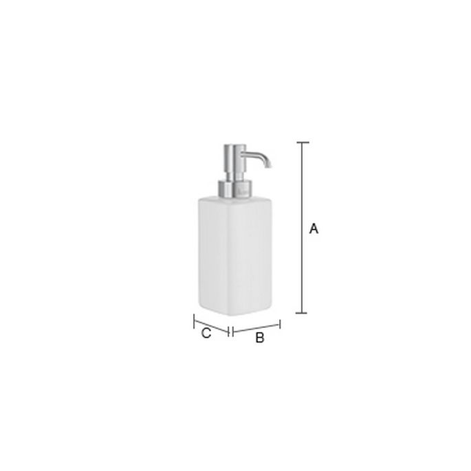 Smedbo Ice OK470P zeepdispenser chroom