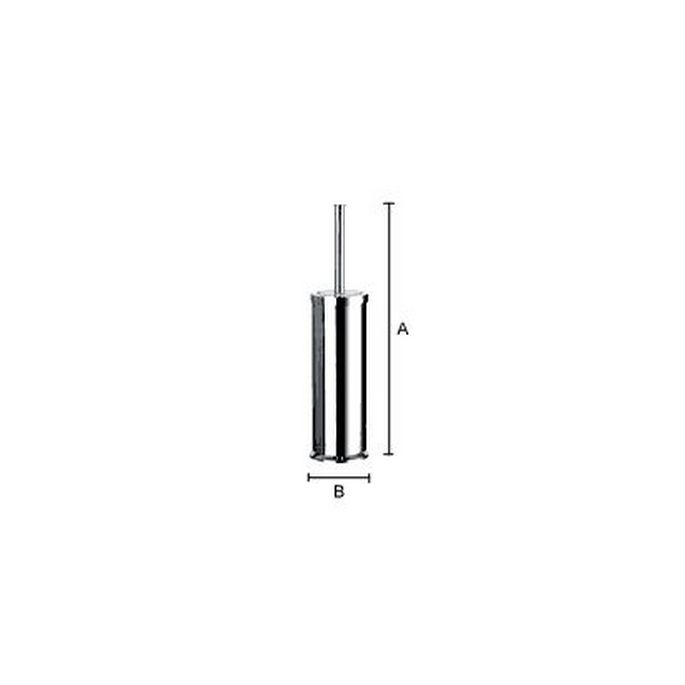 Smedbo Outline FK103 toiletborstelgarnituur chroom