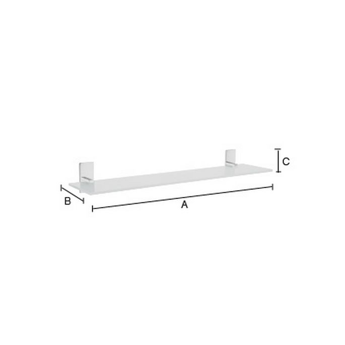 Smedbo Pool ZK347 planchet 60cm chroom