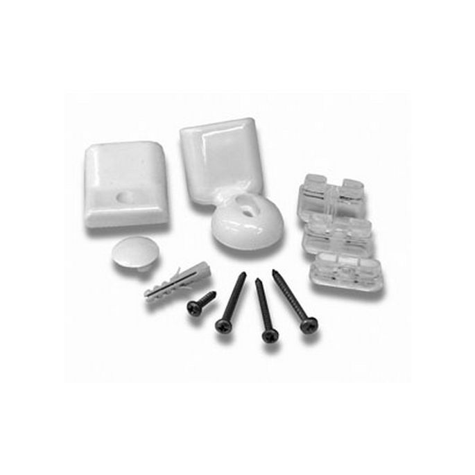 Novellini R01BARSAP-40 set of parts for wall mount matt chrome