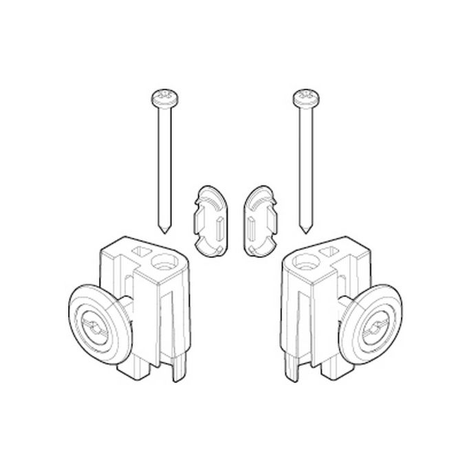 Novellini R07BJMO1-30 set wieltjes wit 030