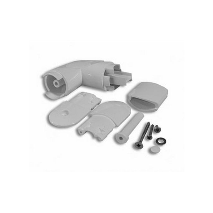 Novellini R07JOL-30 bevestigingsset boven vaste wand wit 030