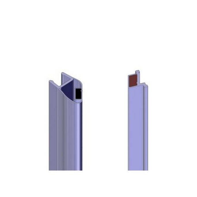 Novellini R10BEG01-A Satz Magnet Profile Weiß 030