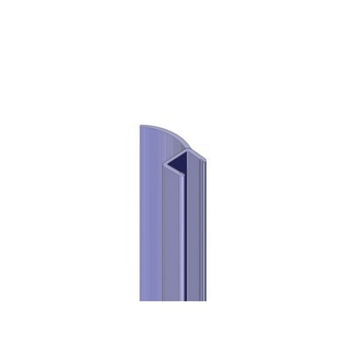 Novellini R50BEMO1-TR verticale afdichtingsstrip transparant