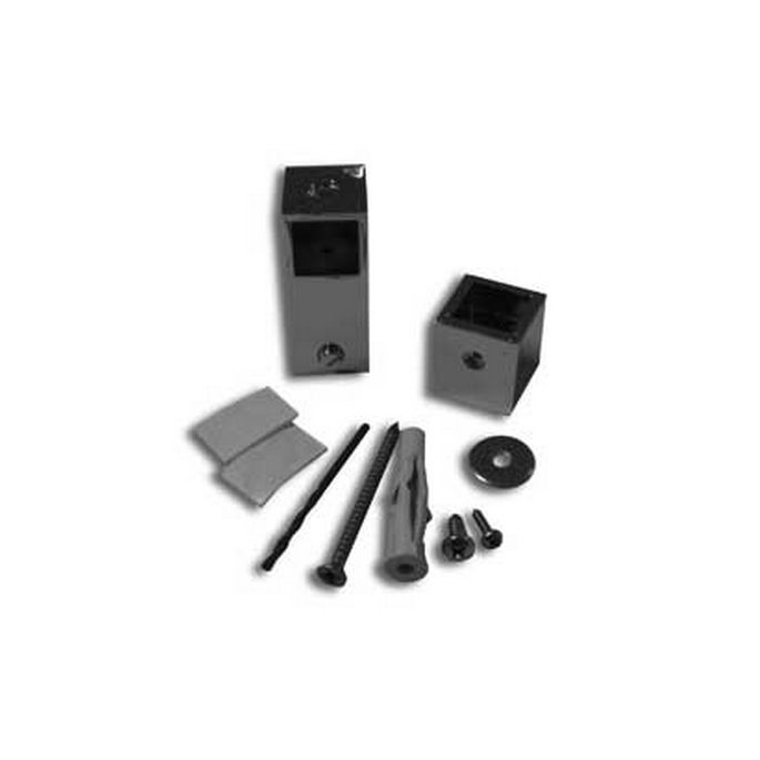 Novellini R801COR-K set onderdelen voor muursteun chroom