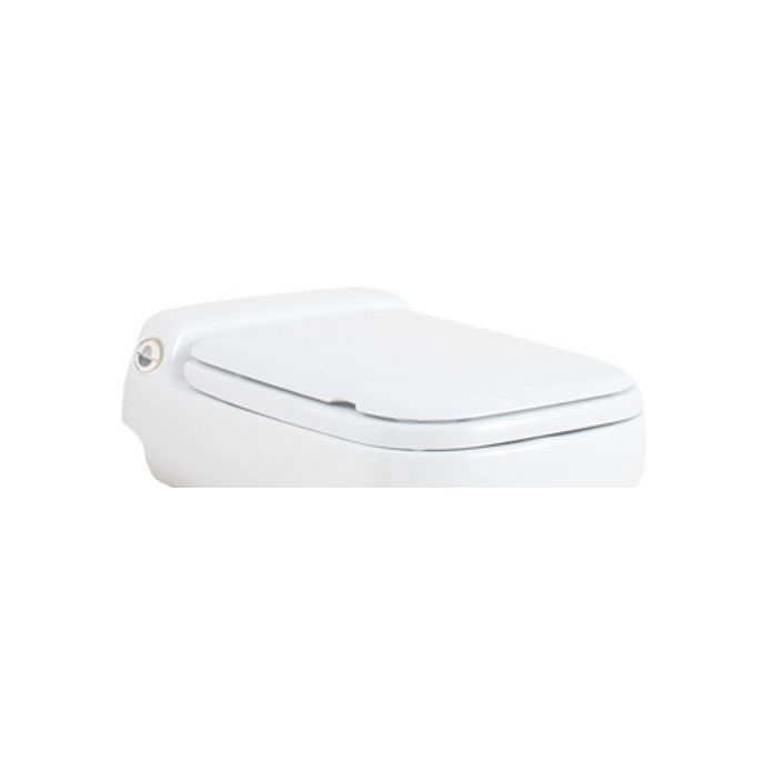 SFA Sanibroyeur Sanicompact Luxe CA500100 toiletzitting met deksel wit
