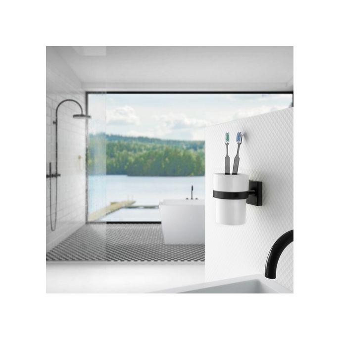 Smedbo House RB343P bekerhouder zwart