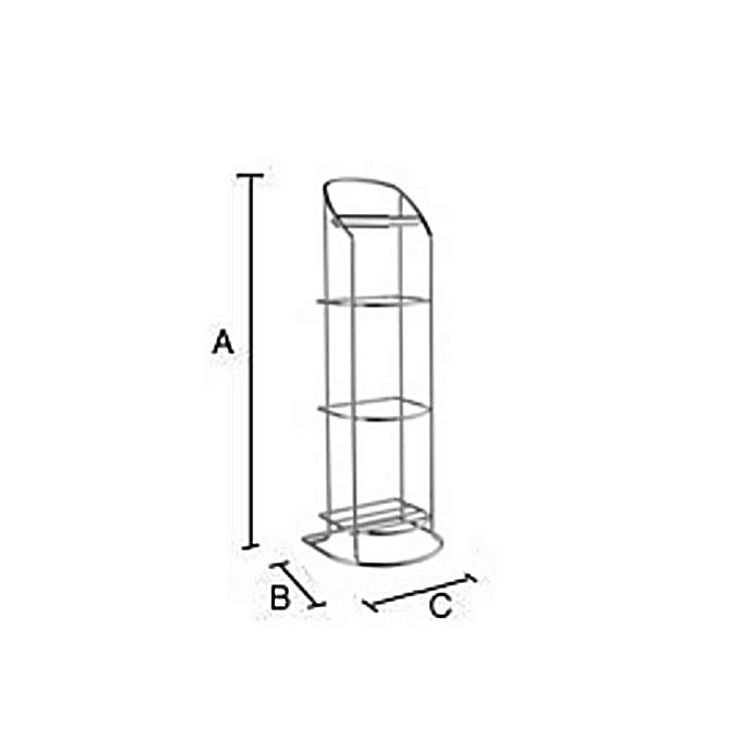 Smedbo Beslagsboden BB1220 toiletrolhouder met reserverolhouder mat zwart