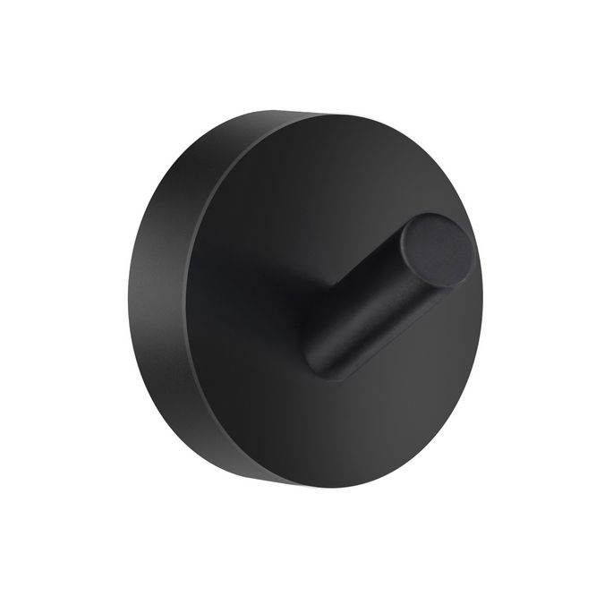 Smedbo Home HB355 handdoekhaak zwart