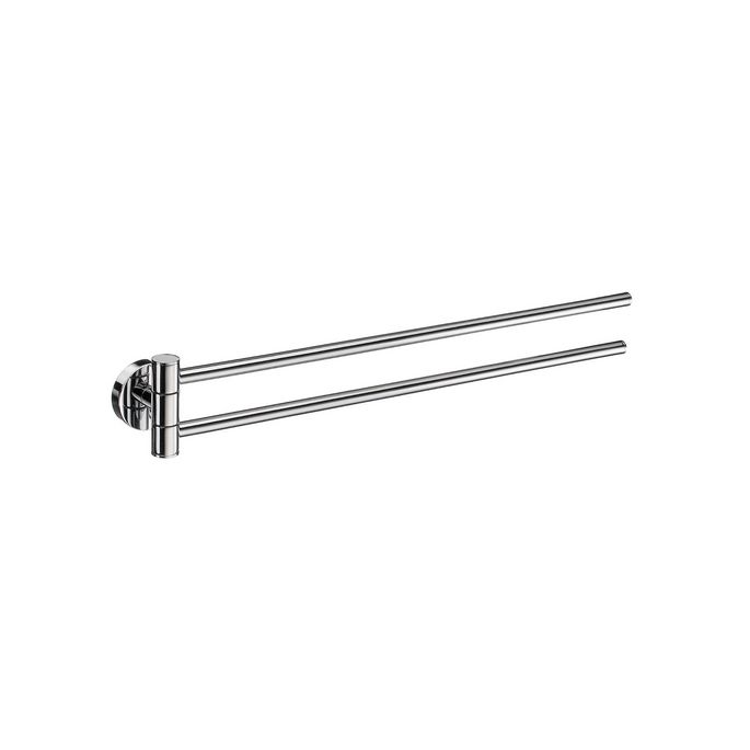 Smedbo Home HK326 draaibare handdoekhouder 44,3cm chroom