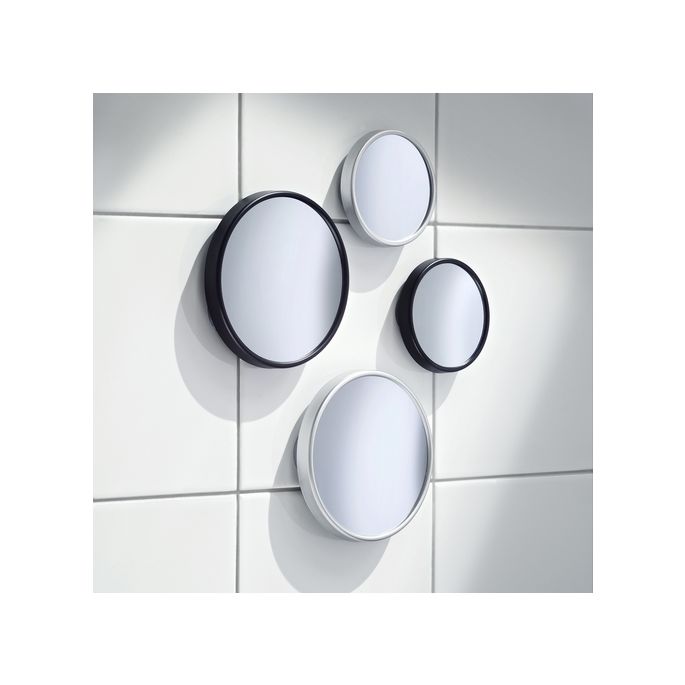 Smedbo Outline Lite FS622 vergrootspiegel met zuignappen 12x zilver